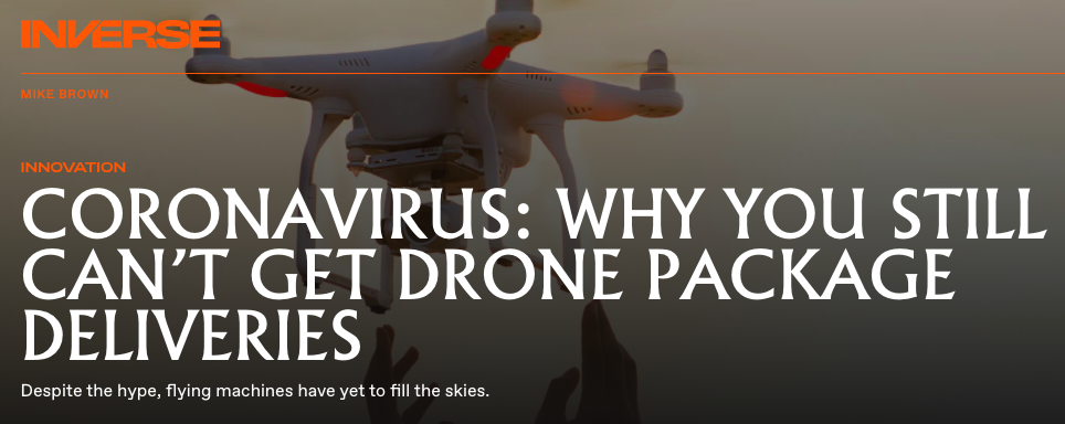 Drone and Coronavirus